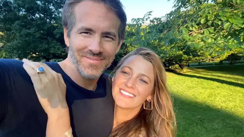 Ryan Reynolds with Blake Lively