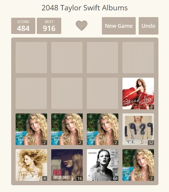 Taylor Swift 2048