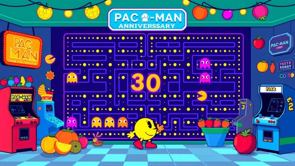 Pacman 30th Anniversary World record